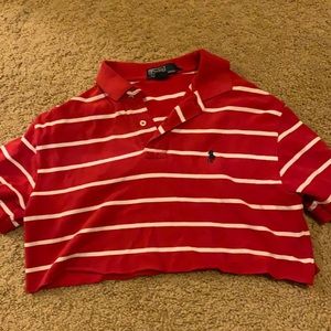 Ralph Lauren cropped polo